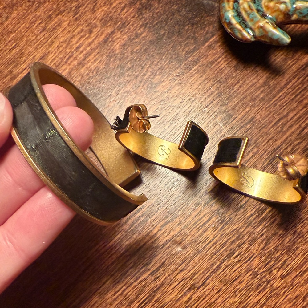 Brackish Jewelry - set (earrings & bracelet)